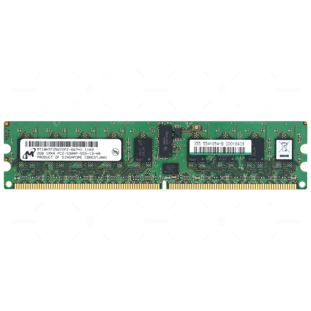 5541854-B HITACHI MEMORY 2GB 1RX4 PC2 5300P DDR2  VSP CACHE MODULE